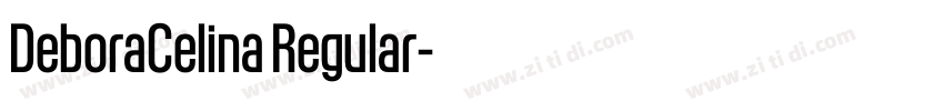 DeboraCelina Regular字体转换